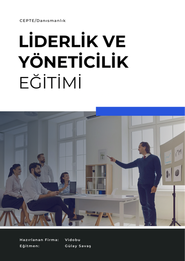 Liderlik ve Yöneticilik Eğitimi