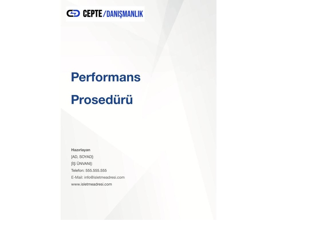 Performans Prosedürü