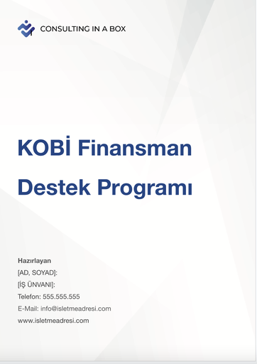 Kobi Finansman Destek Programı